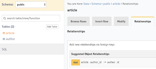 relationships form